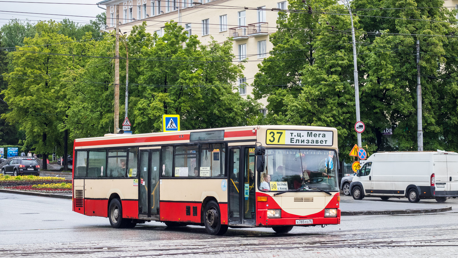 Свердловская область, Mercedes-Benz O405N (SAM) № Х 785 УО 96