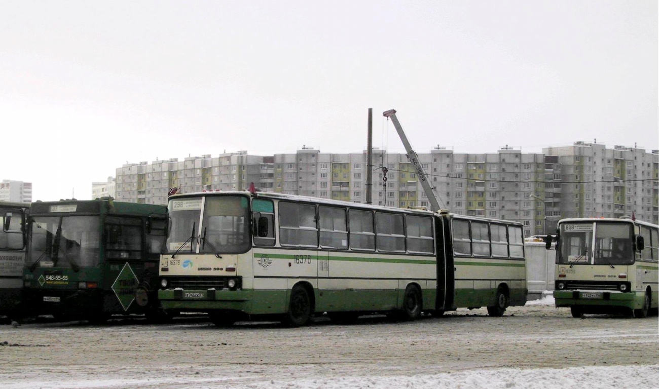 Москва, Ikarus 280.33M № 16376