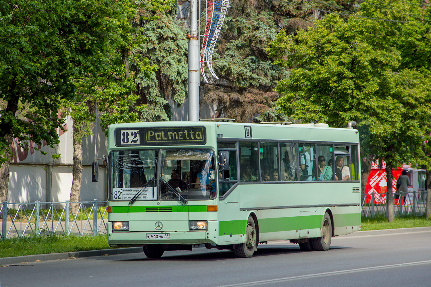 Пензенская область, Mercedes-Benz O405 № С 540 МК 58