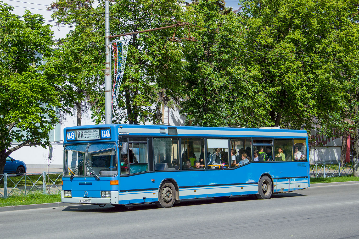 Пензенская область, Mercedes-Benz O405N2 № А 702 МР 33