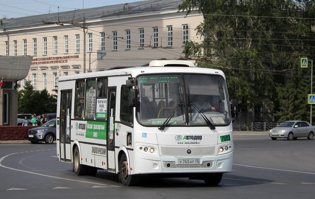 Омская область, ПАЗ-320414-04 "Вектор" (1-2) № 7592