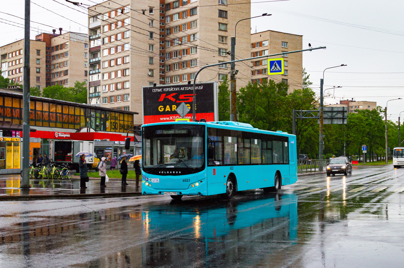 Санкт-Петербург, Volgabus-5270.G4 (LNG) № 6523