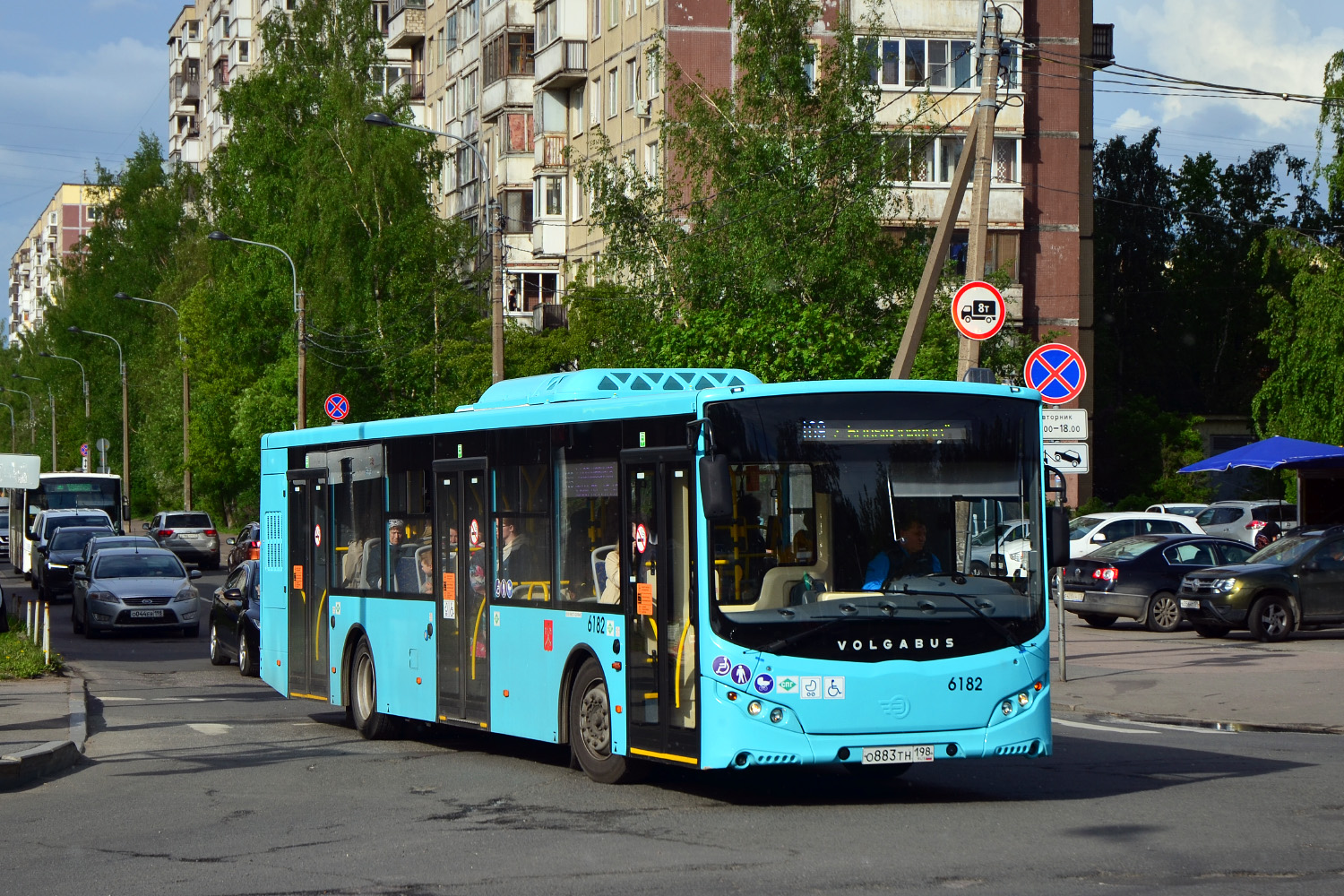 Санкт-Петербург, Volgabus-5270.G2 (LNG) № 6182