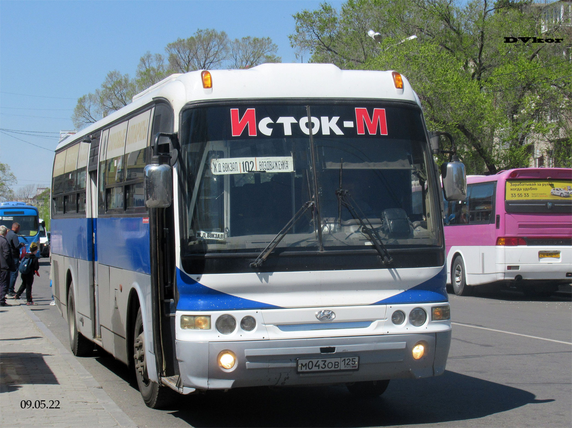 Приморский край, Hyundai AeroSpace LS № М 043 ОВ 125