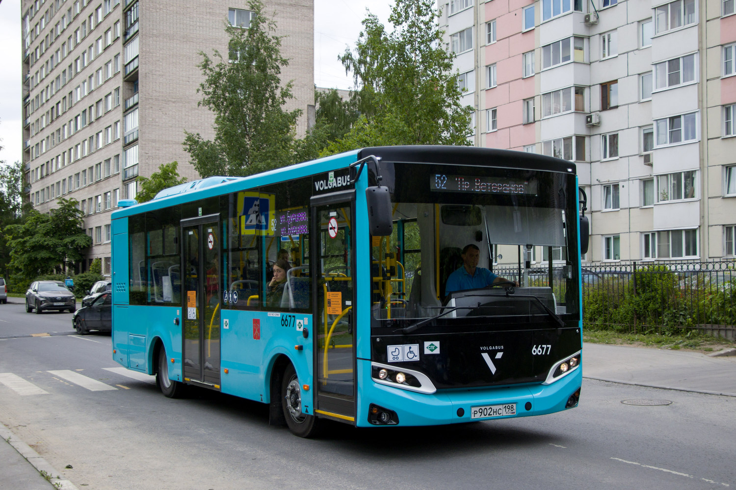 Санкт-Пецярбург, Volgabus-4298.G4 (LNG) № 6677