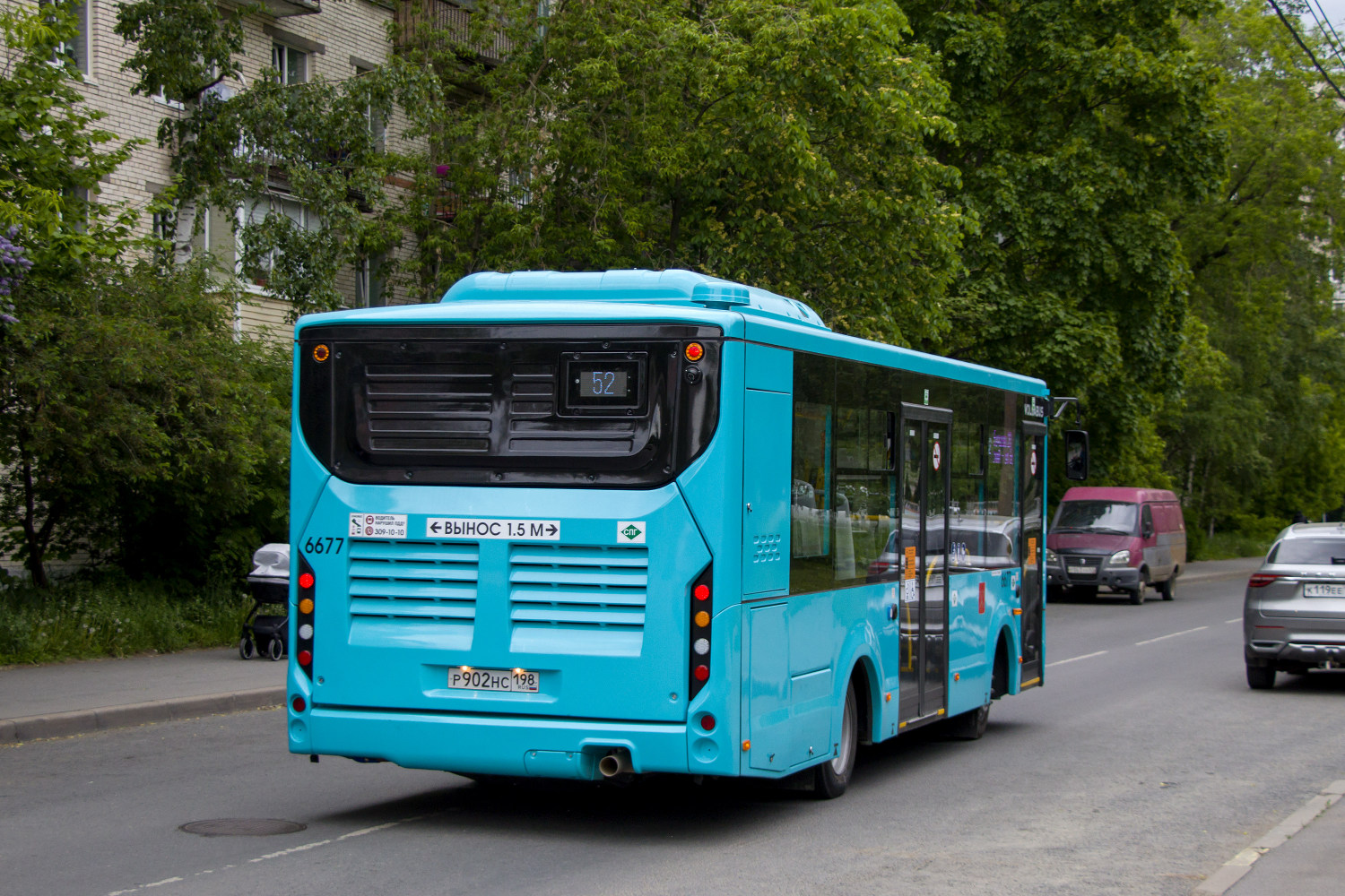 Sanktpēterburga, Volgabus-4298.G4 (LNG) № 6677