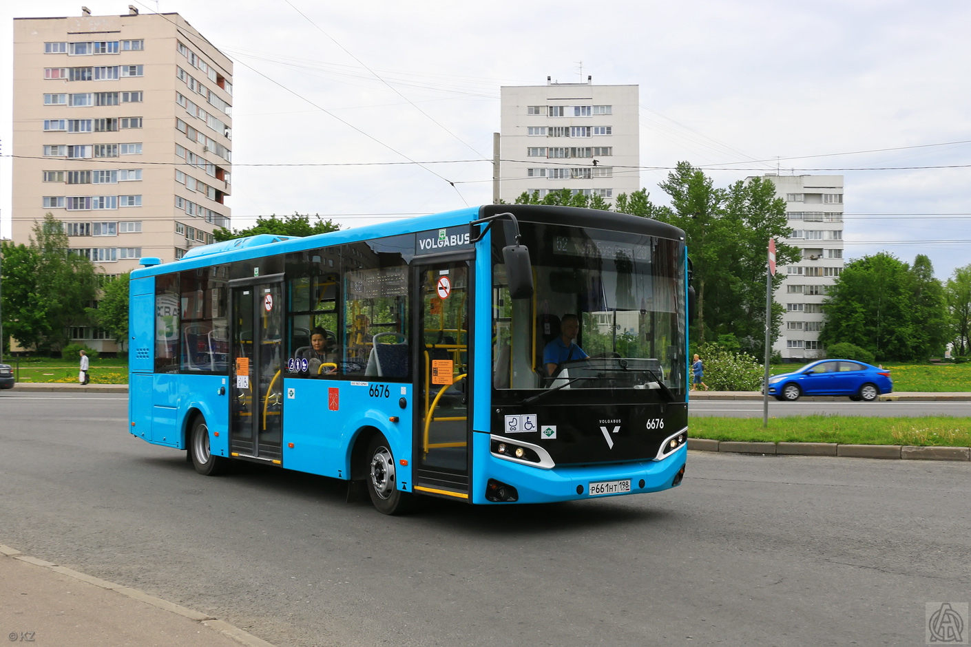 Санкт-Петербург, Volgabus-4298.G4 (LNG) № 6676