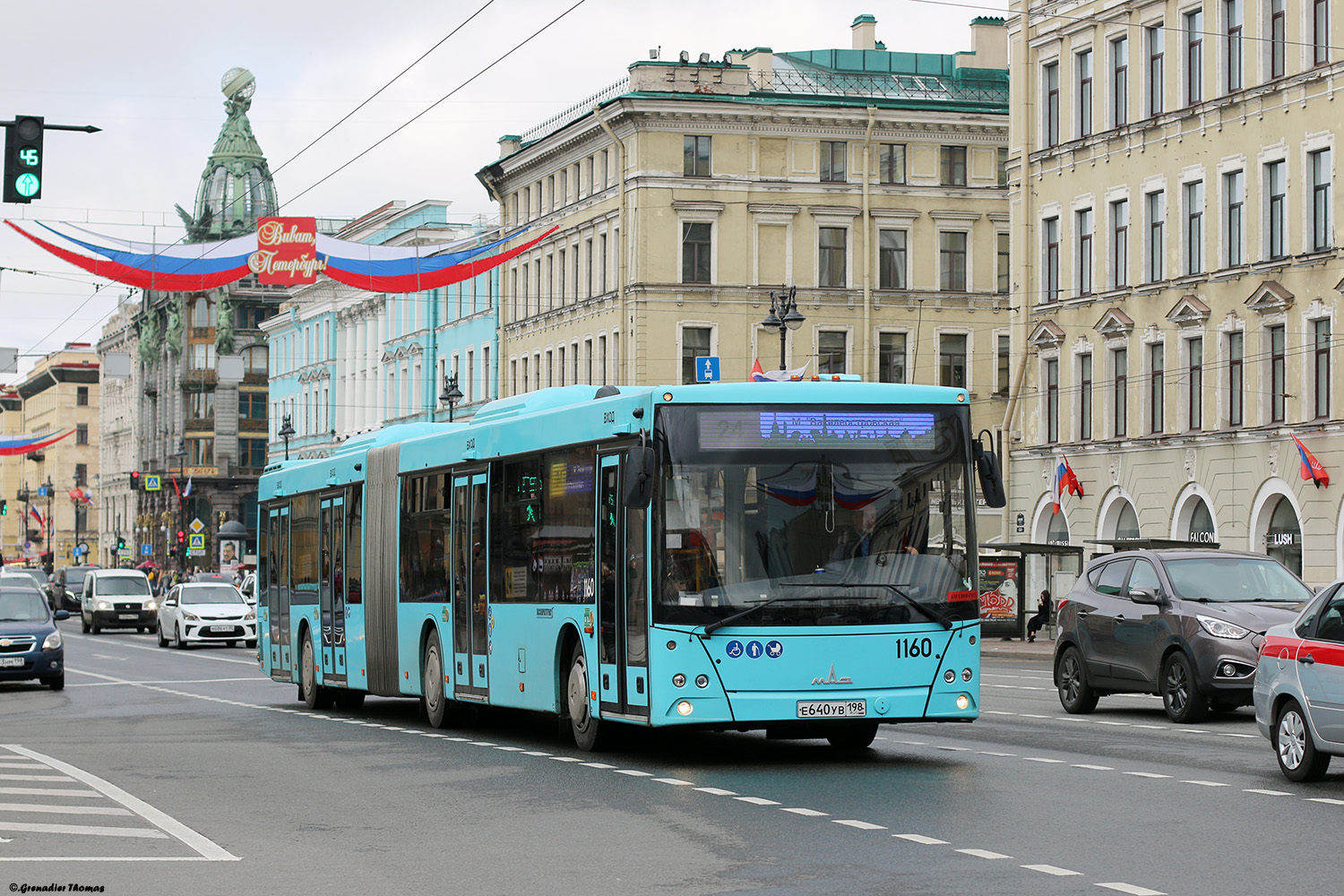 Санкт-Петербург, МАЗ-216.066 № 1160