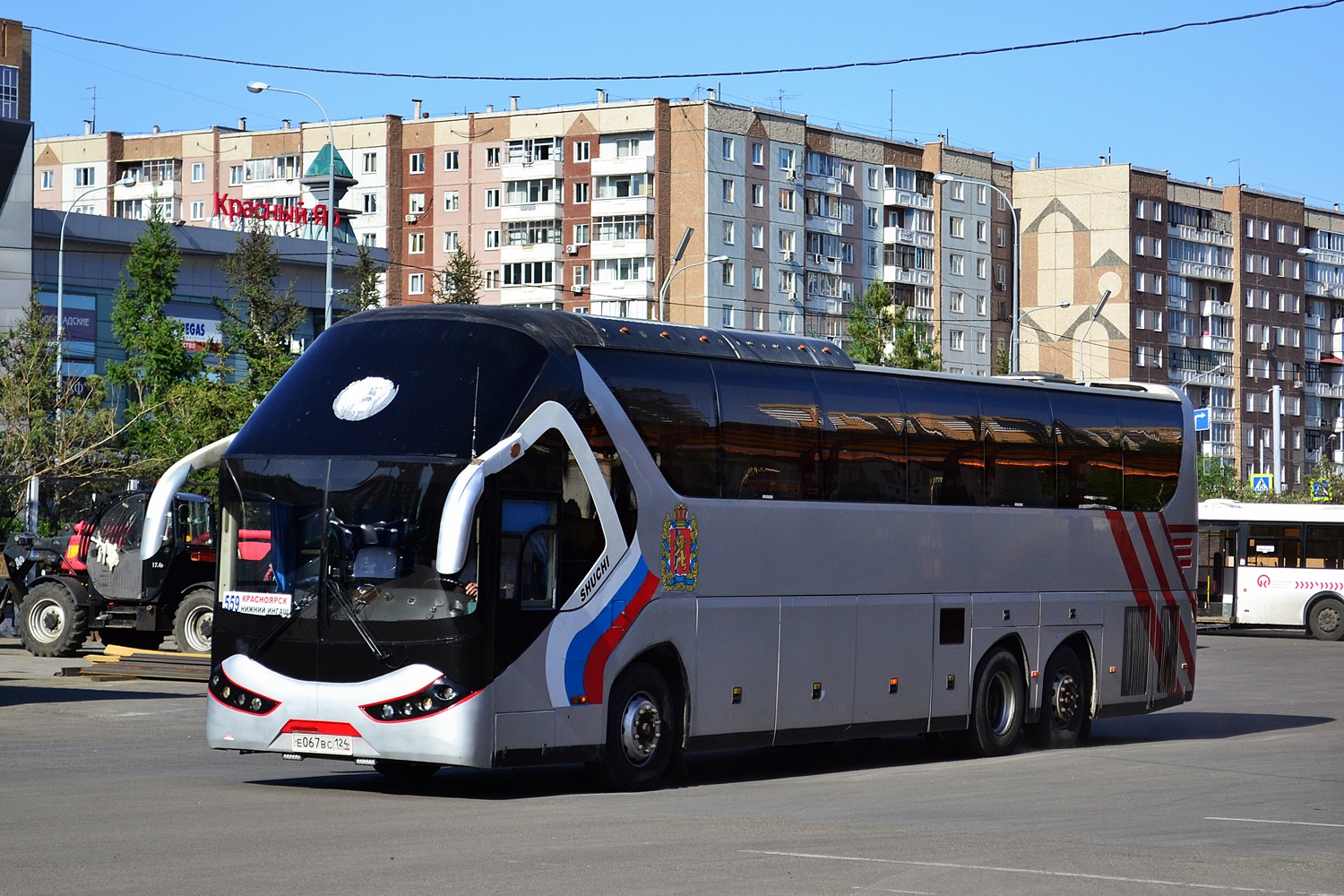 Красноярский край, Shuchi YTK6140H № Е 067 ВС 124