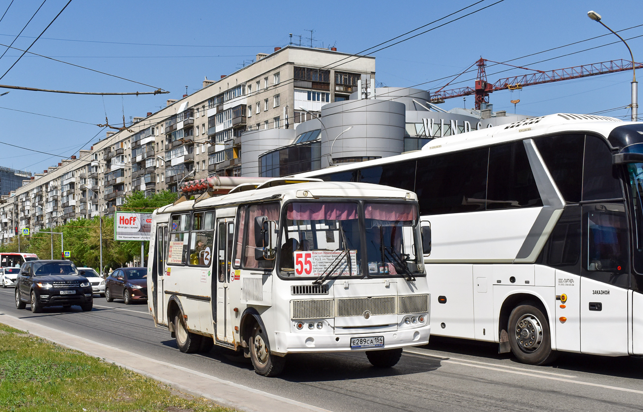 Новосибирская область, ПАЗ-32054 № Е 289 СА 154