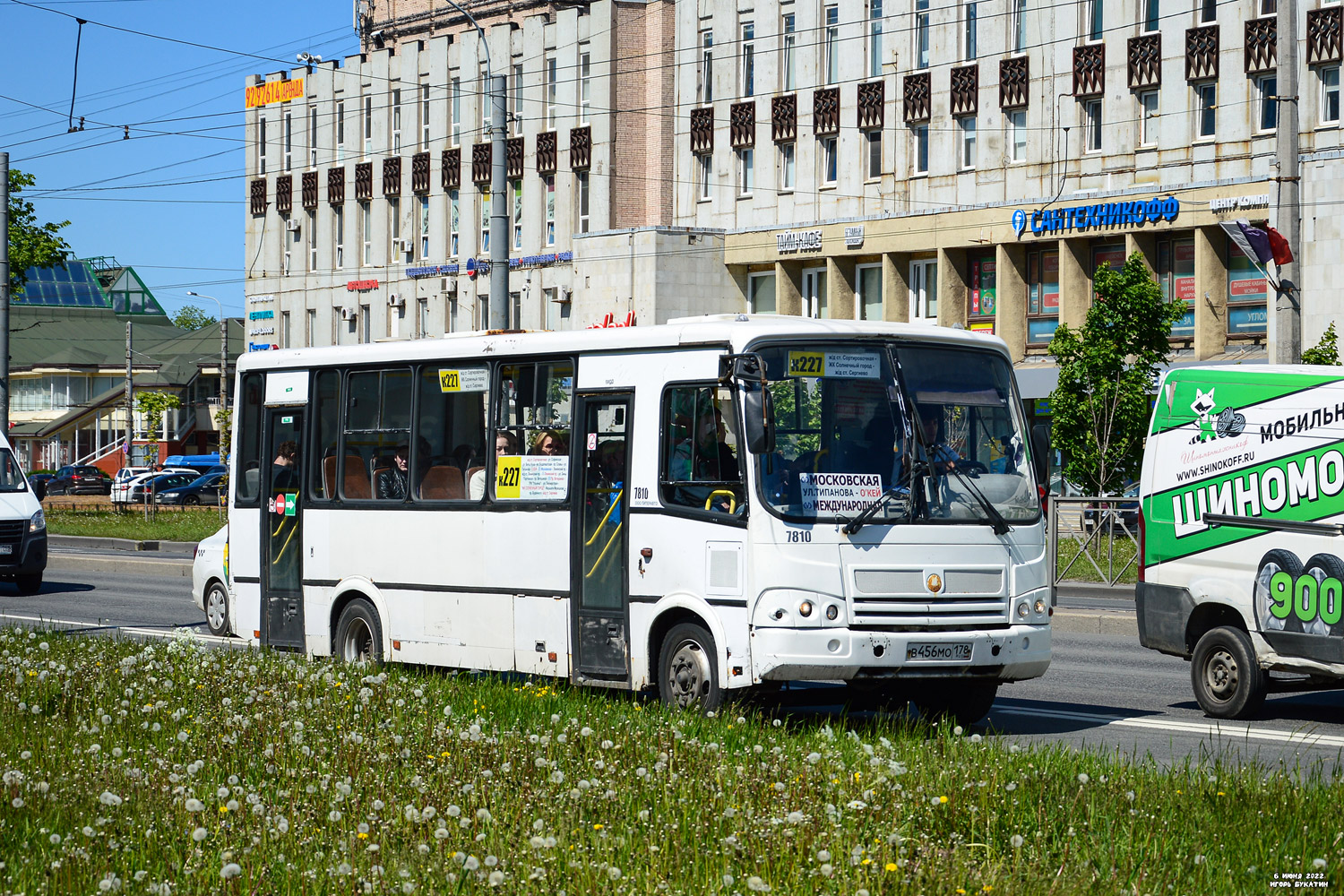 Санкт-Петербург, ПАЗ-320412-05 № 7810