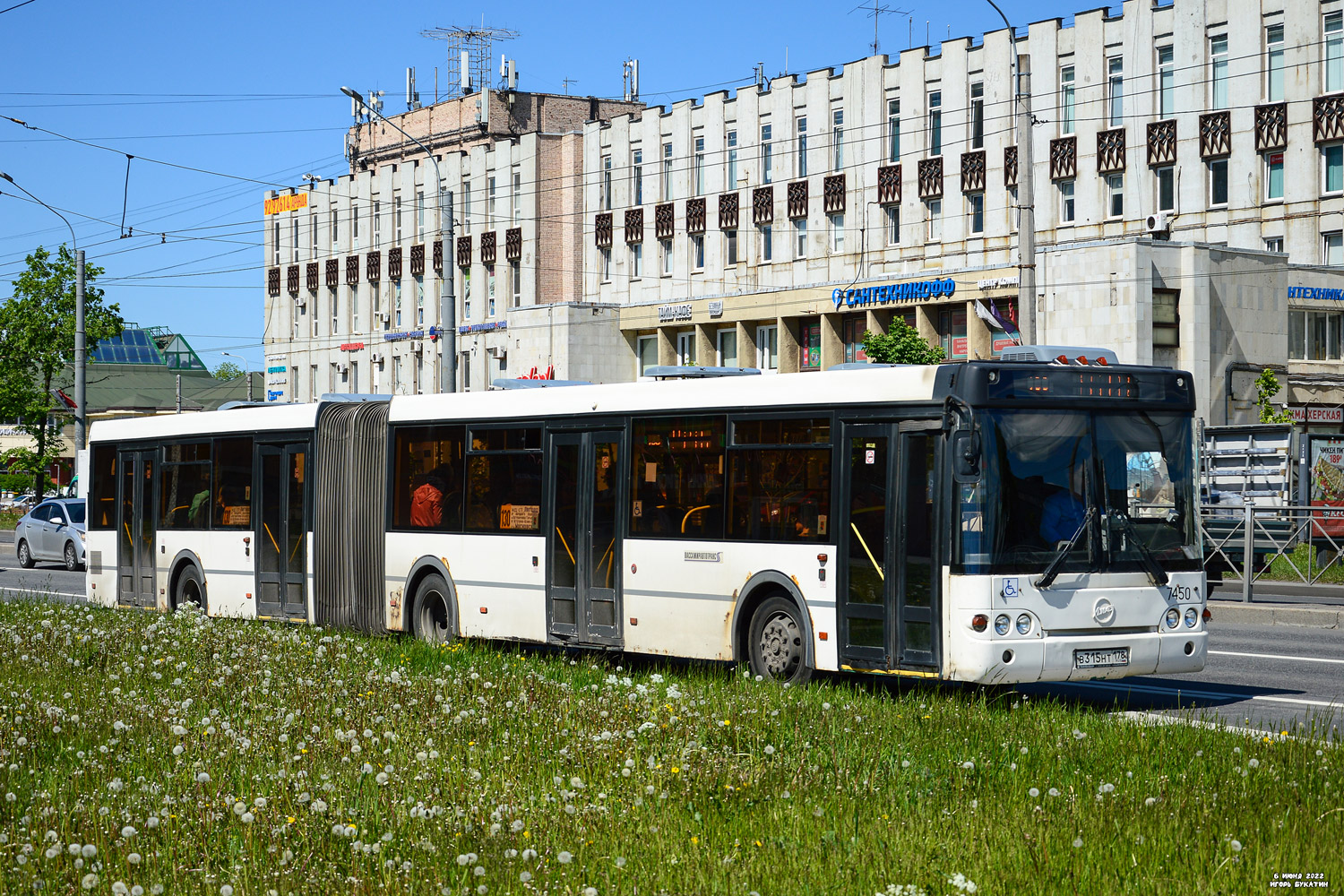 Санкт-Петербург, ЛиАЗ-6213.20 № 7450