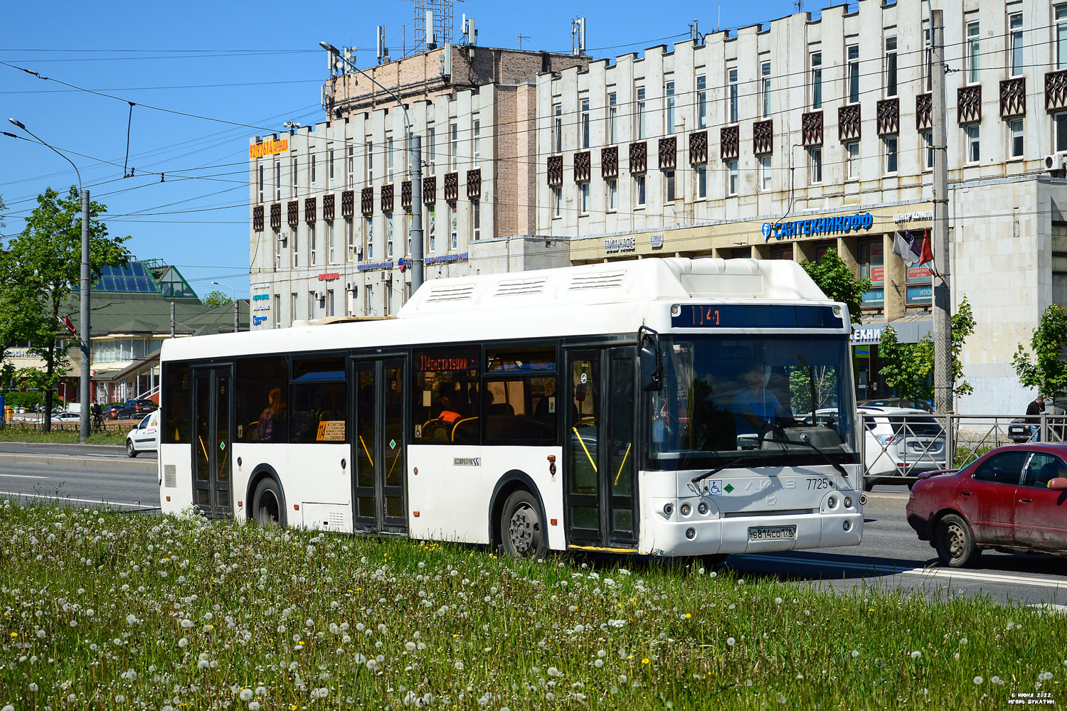 Санкт-Петербург, ЛиАЗ-5292.71 № 7725