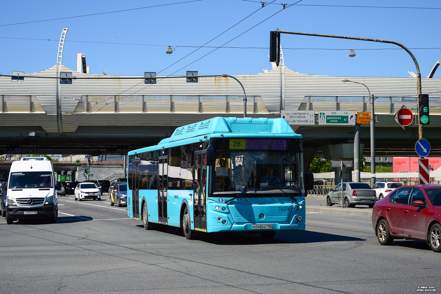 Санкт-Петербург, ЛиАЗ-5292.67 (CNG) № 7609