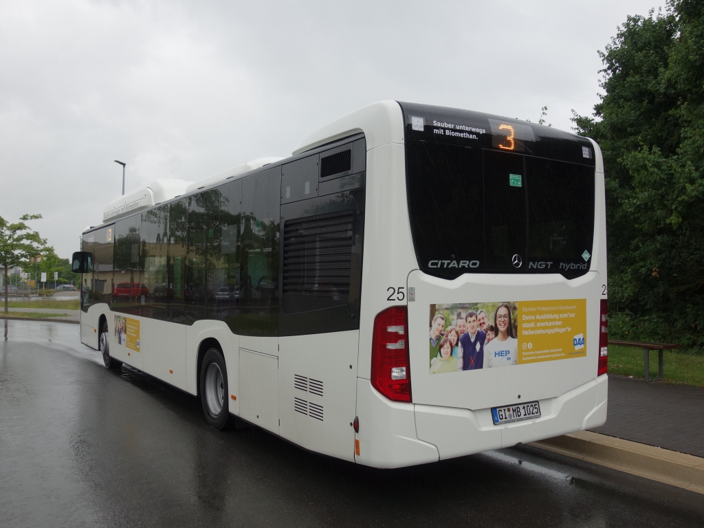 Гессен, Mercedes-Benz Citaro C2 NGT hybrid № 25