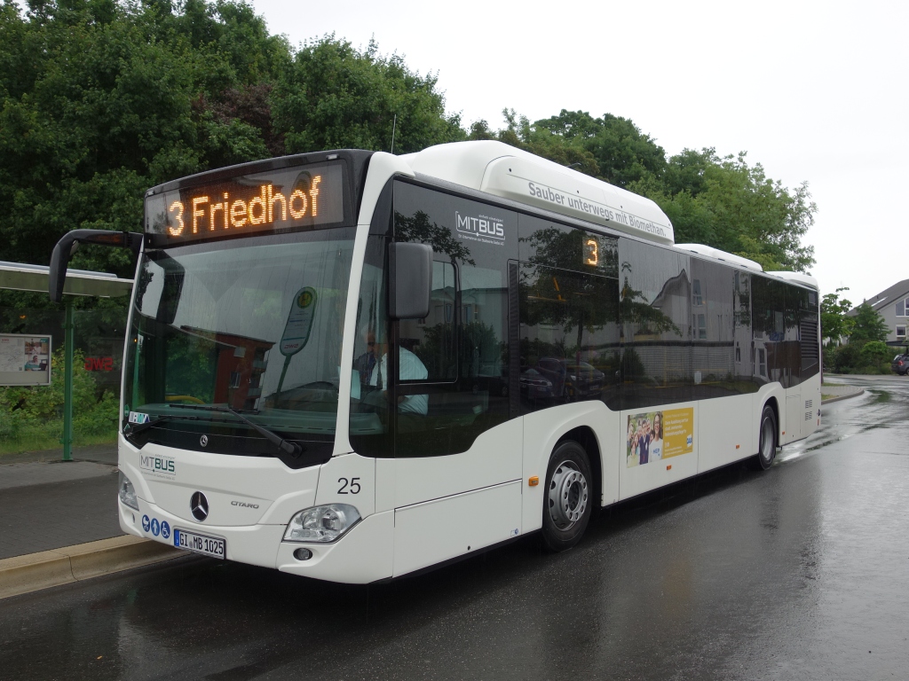 Гессен, Mercedes-Benz Citaro C2 NGT hybrid № 25