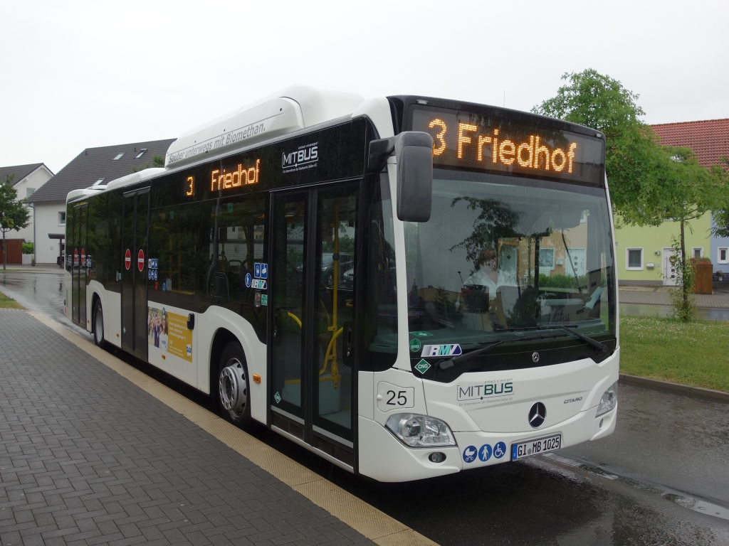 Гессен, Mercedes-Benz Citaro C2 NGT hybrid № 25