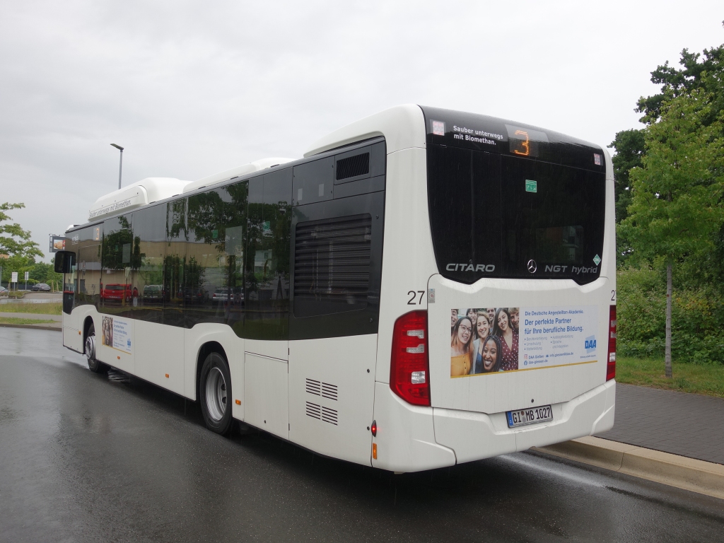 Гессен, Mercedes-Benz Citaro C2 NGT hybrid № 27