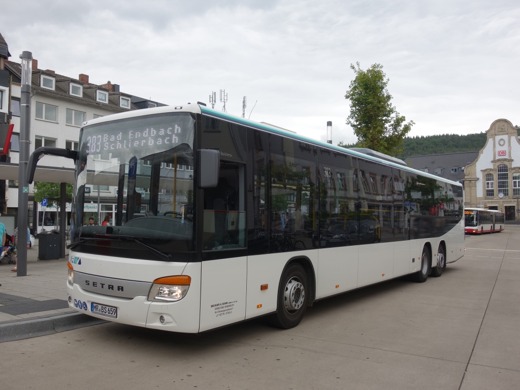 Гессен, Setra S418LE business № MR-BS 659