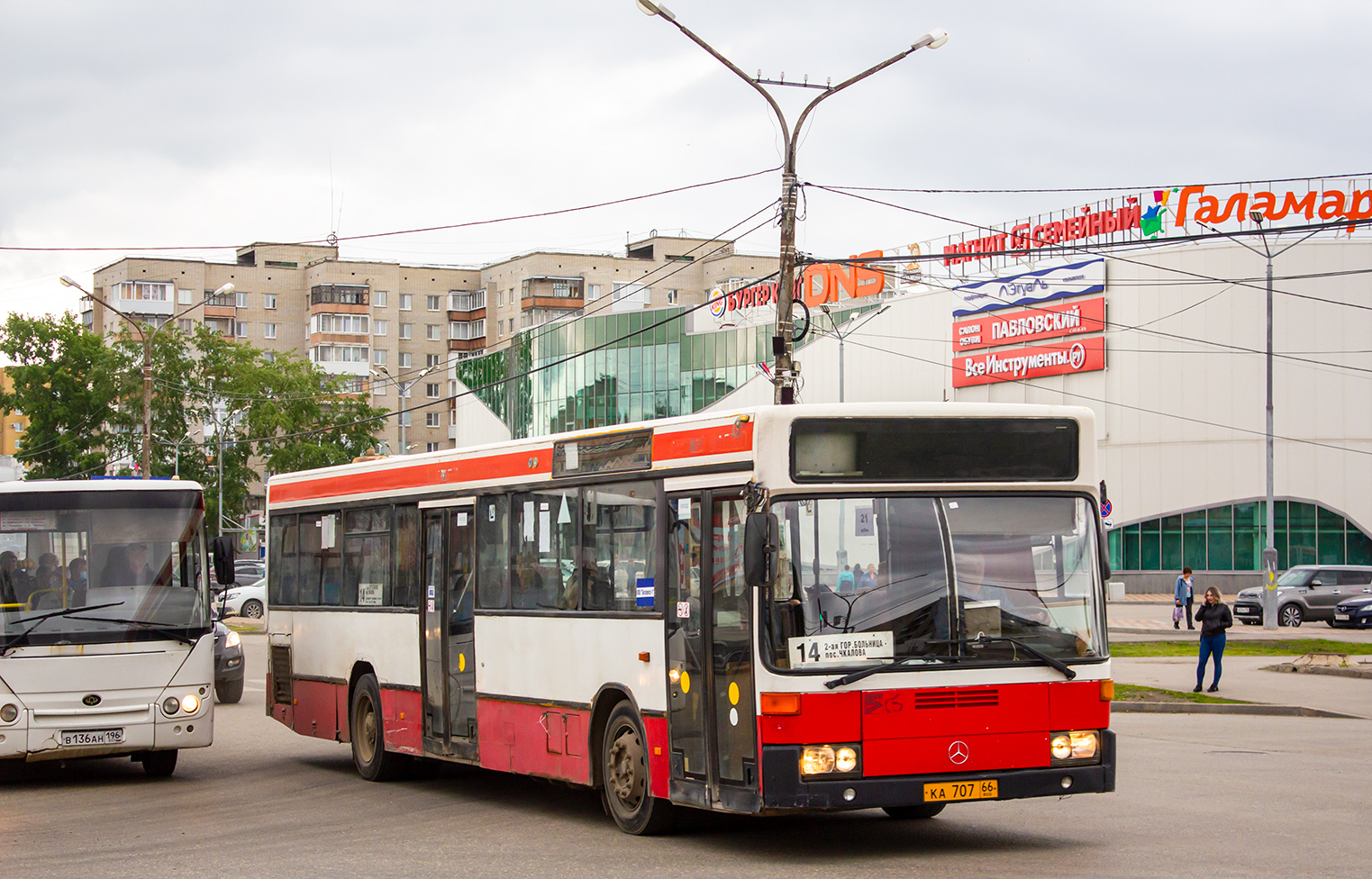 Свердловская область, Mercedes-Benz O405N № КА 707 66