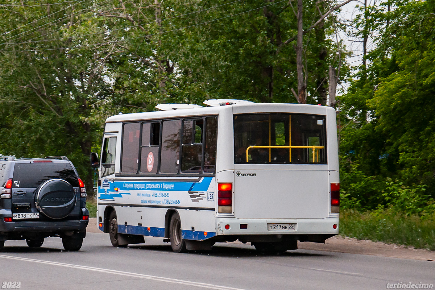 Омская область, ПАЗ-320402-04 № 169