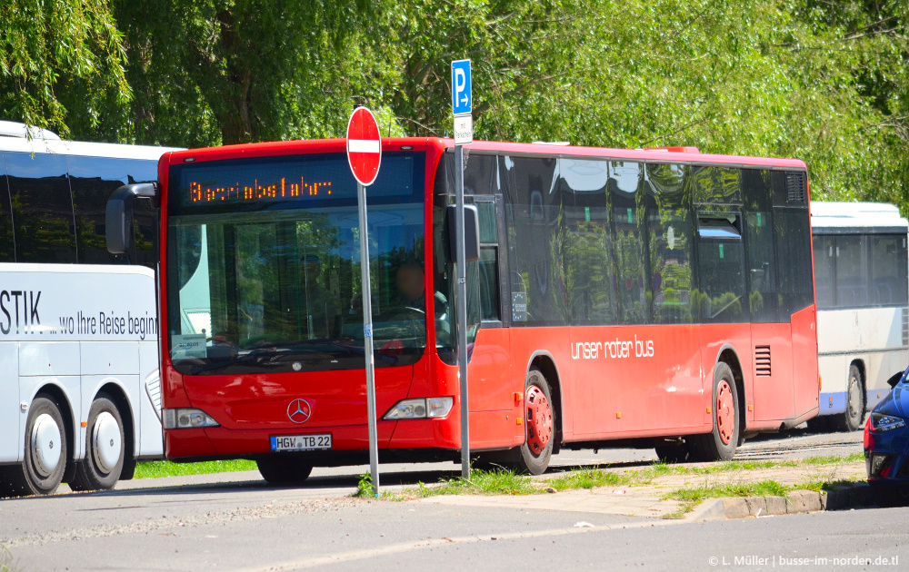 Мекленбург-Передняя Померания, Mercedes-Benz O530 Citaro facelift № HGW-TB 22