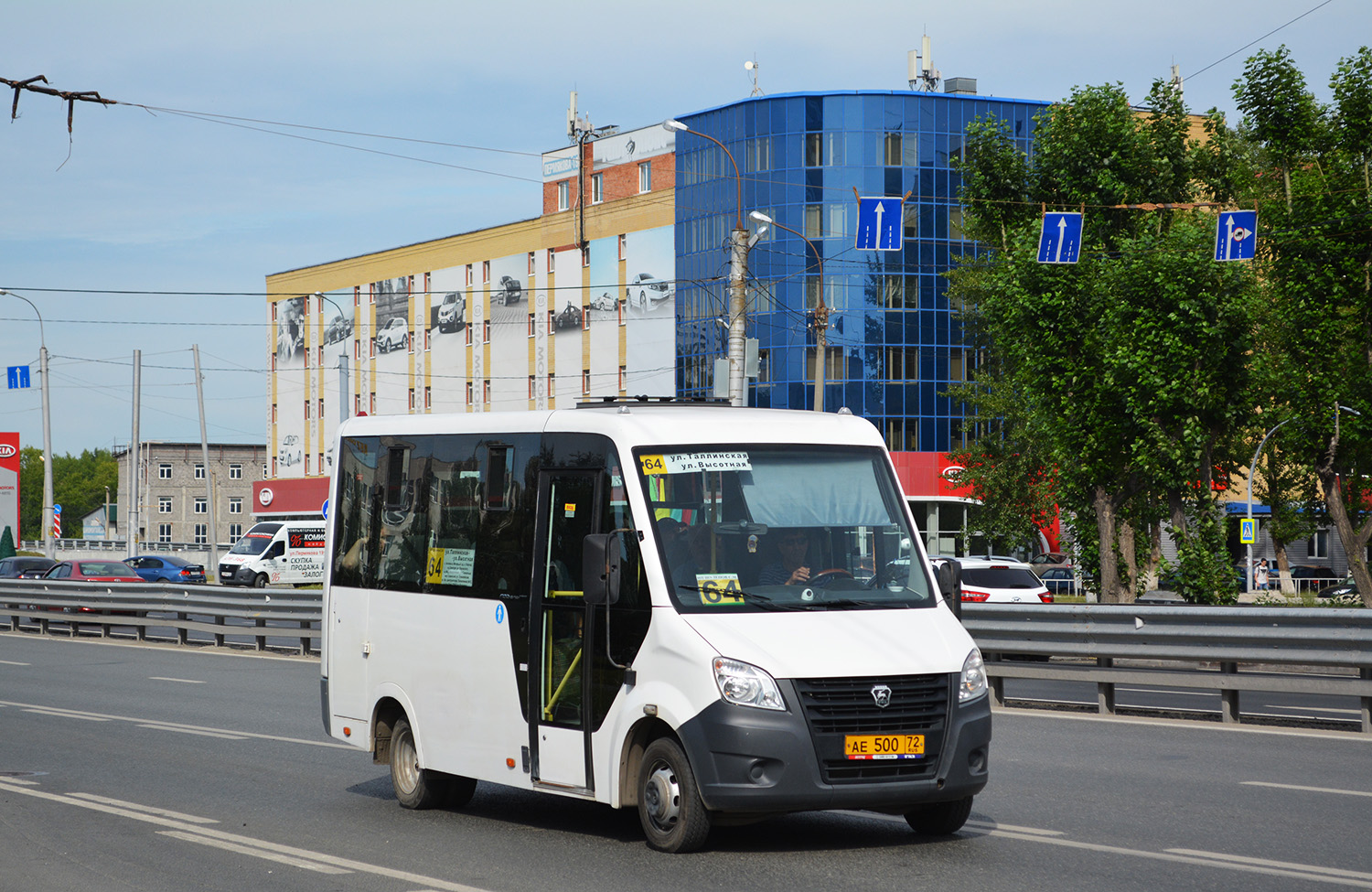 Тюменская область, ГАЗ-A64R42 Next № АЕ 500 72