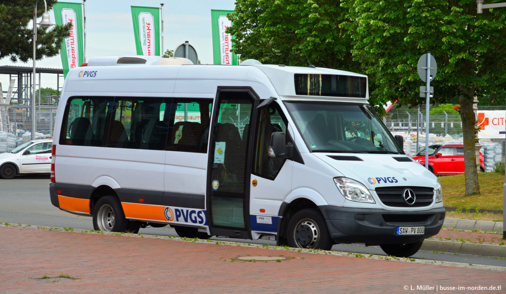 Саксония-Анхальт, Mercedes-Benz Sprinter Transfer 35 № SAW-PV 800