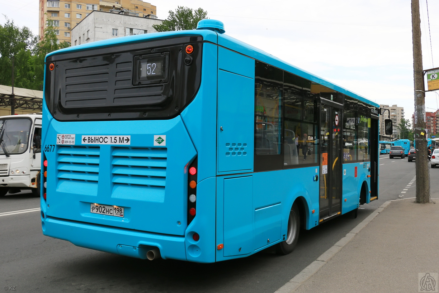 Санкт-Петербург, Volgabus-4298.G4 (LNG) № 6677