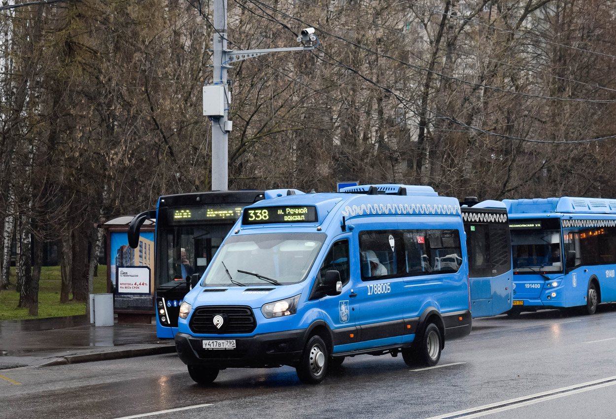 Москва, Нижегородец-222708 (Ford Transit FBD) № 1788005; Москва, НефАЗ-5299-40-52 № 191719