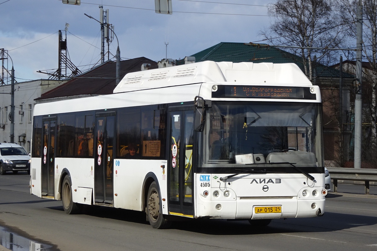 Ярославская область, ЛиАЗ-5292.67 (CNG) № 4505