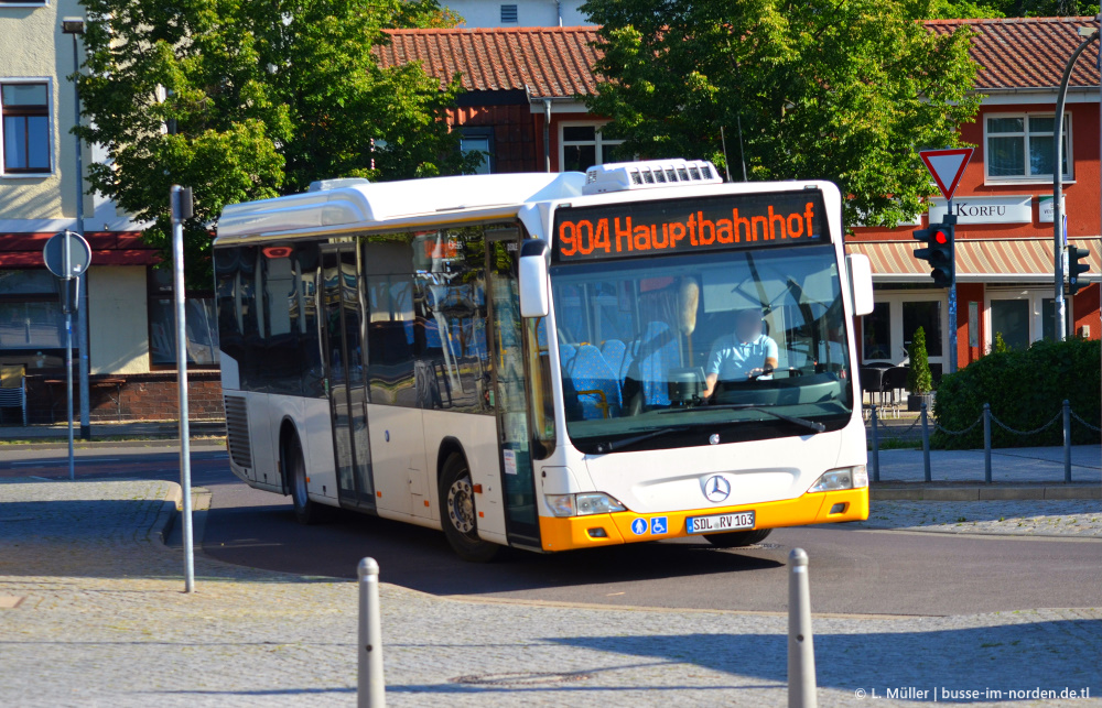 Саксония-Анхальт, Mercedes-Benz O530LEÜ Citaro facelift LE Ü № SDL-RV 103