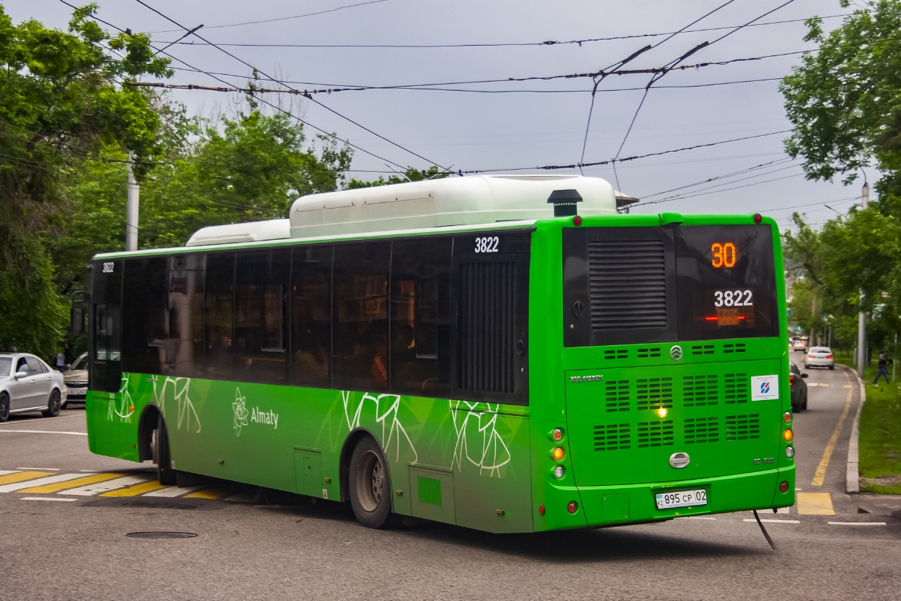 Алматы, Golden Dragon XML6125CN (Hyundai Trans Auto) № 3822