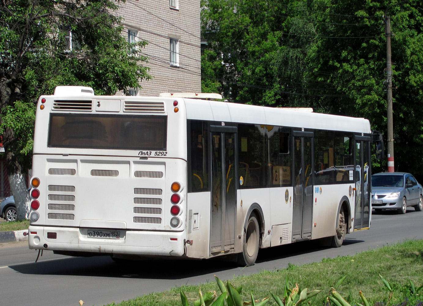 Нижегородская область, ЛиАЗ-5292.65 № О 390 ХМ 152