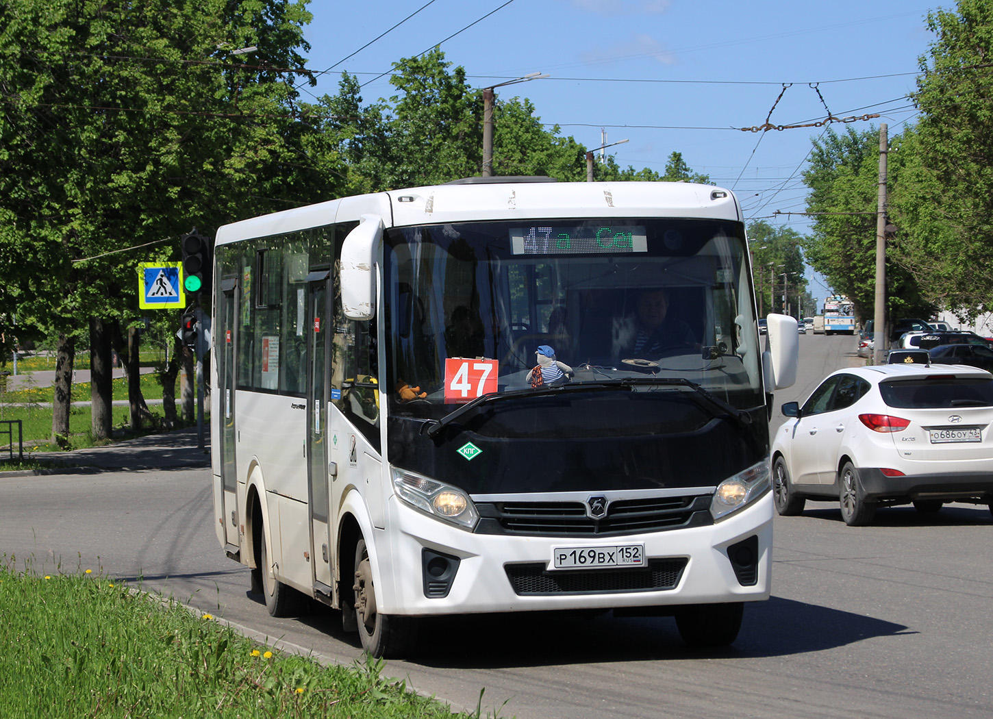 Kirov region, PAZ-320405-14 "Vector Next" № Р 169 ВХ 152