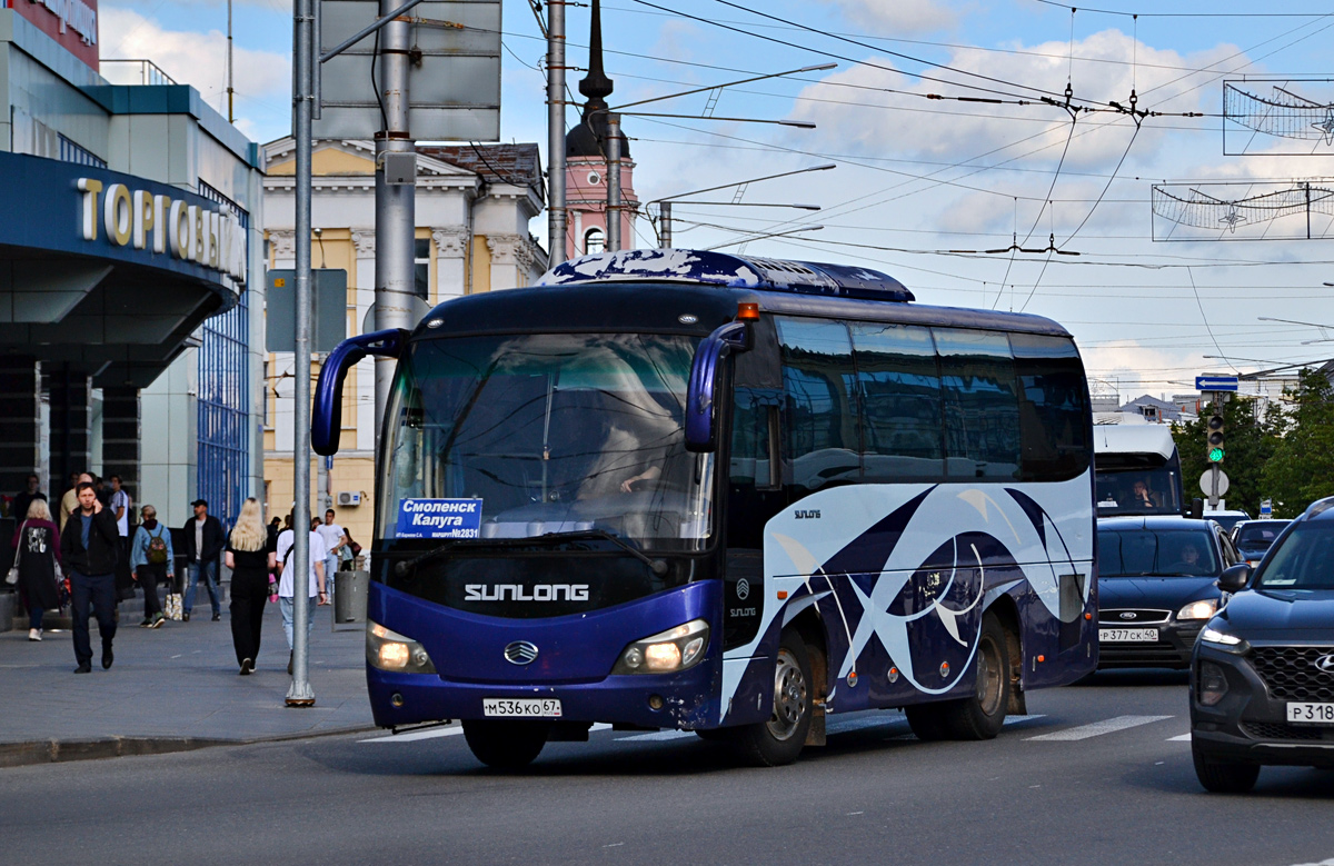 Смоленская область, Sunlong SLK6798F1A № М 536 КО 67