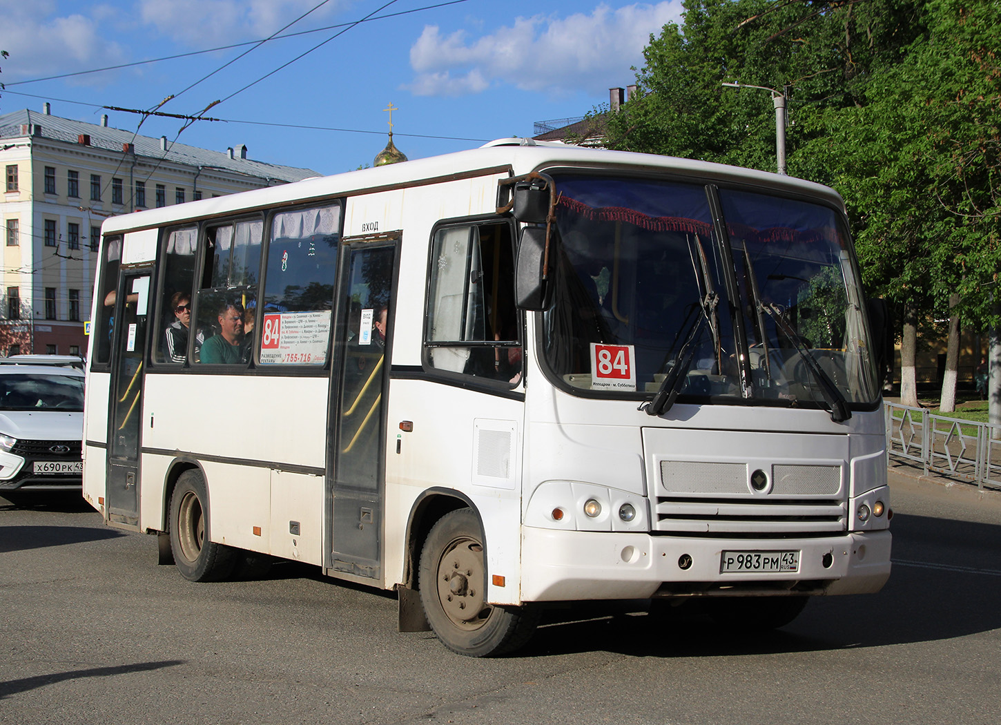 Kirov region, PAZ-320402-05 Nr. Р 983 РМ 43