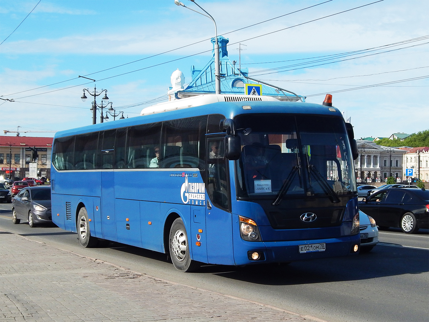 Томская область, Hyundai Universe Space Luxury № Е 021 ОМ 70 Томская область, Hyundai Universe Space Luxury № Е 021 ОМ 70