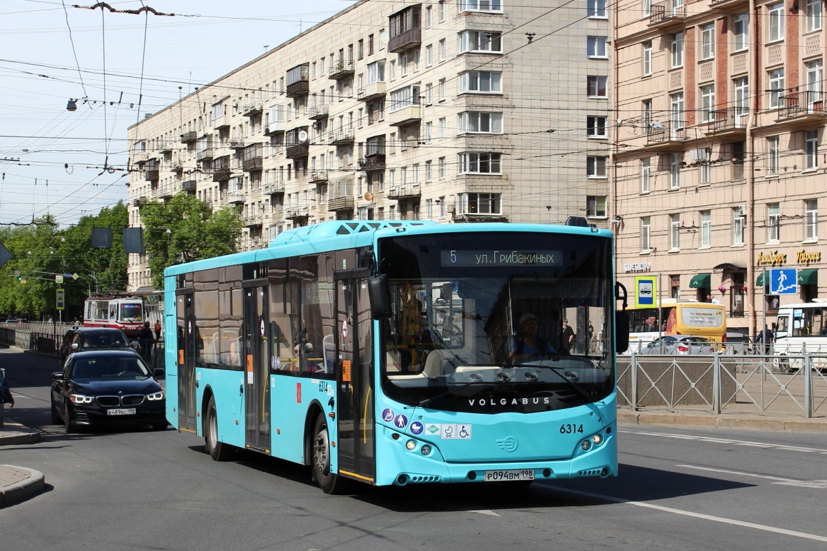 Санкт-Петербург, Volgabus-5270.G4 (LNG) № 6314