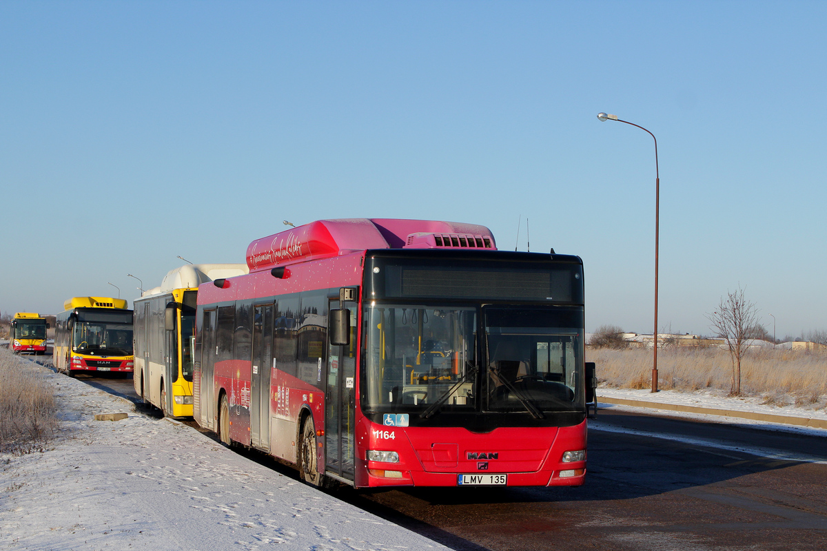 Литва, MAN A21 Lion's City NL243 CNG № 1164