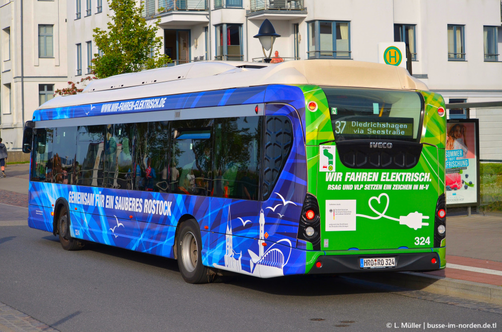 Мекленбург-Передняя Померания, IVECO E-Way 12M № 324