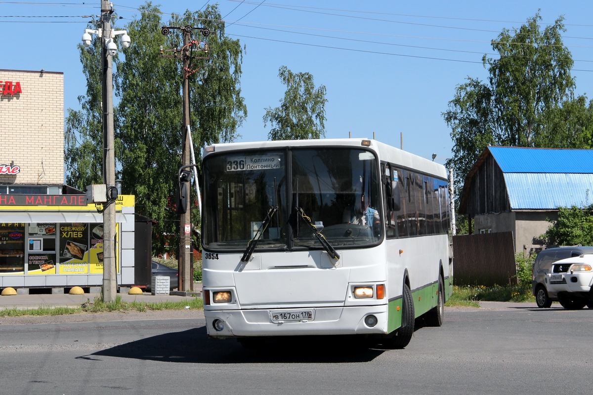 Санкт-Петербург, ЛиАЗ-5293.60 № 3654