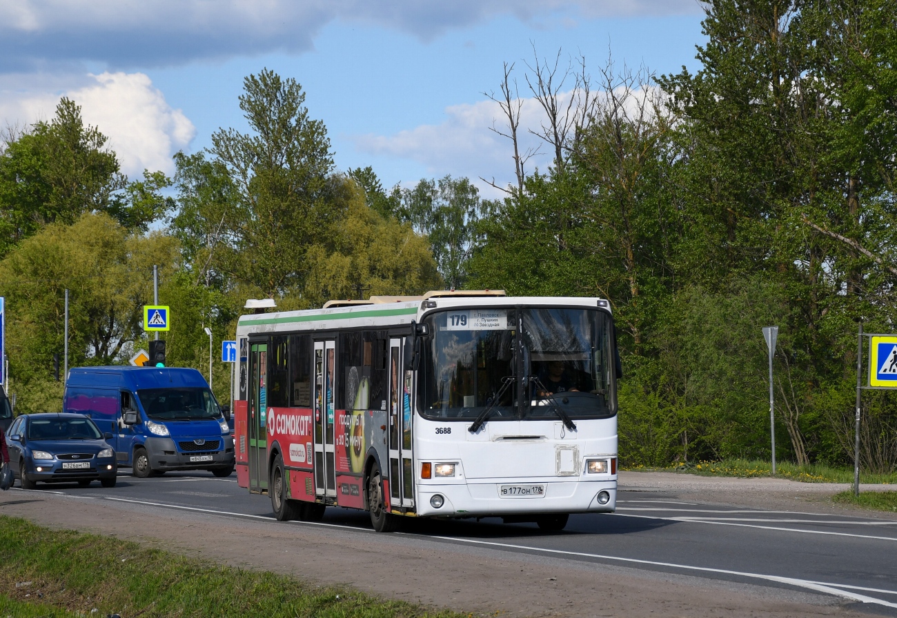 Санкт-Петербург, ЛиАЗ-5293.60 № 3688