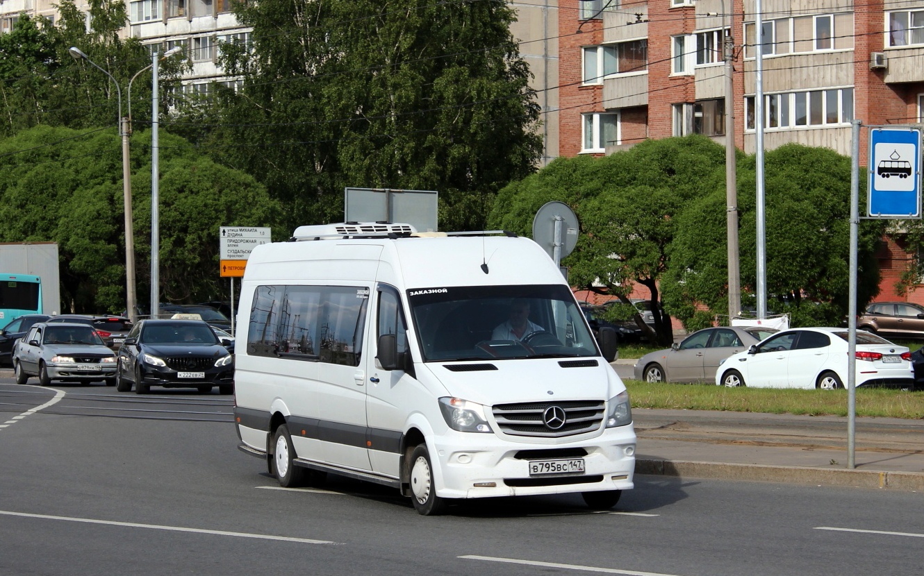 Санкт-Петербург, Луидор-223602 (MB Sprinter) № В 795 ВС 147