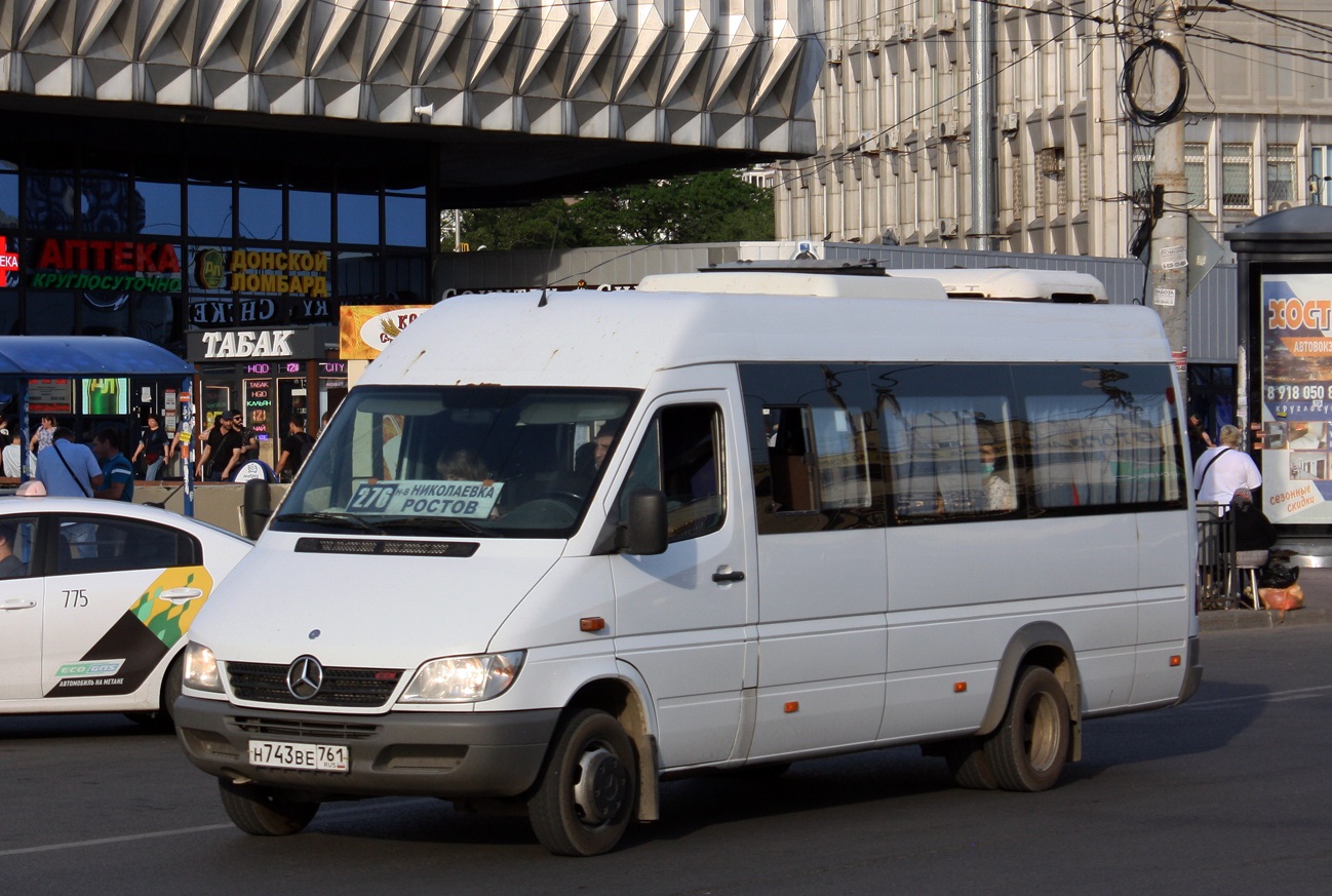 Ростовская область, Луидор-223237 (MB Sprinter Classic) № Н 743 ВЕ 761