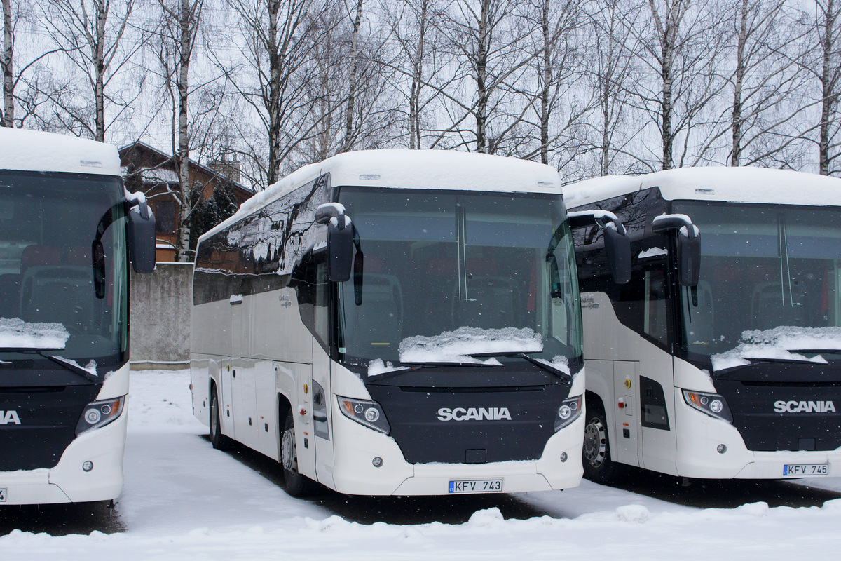 Литва, Scania Touring HD № KFV 743