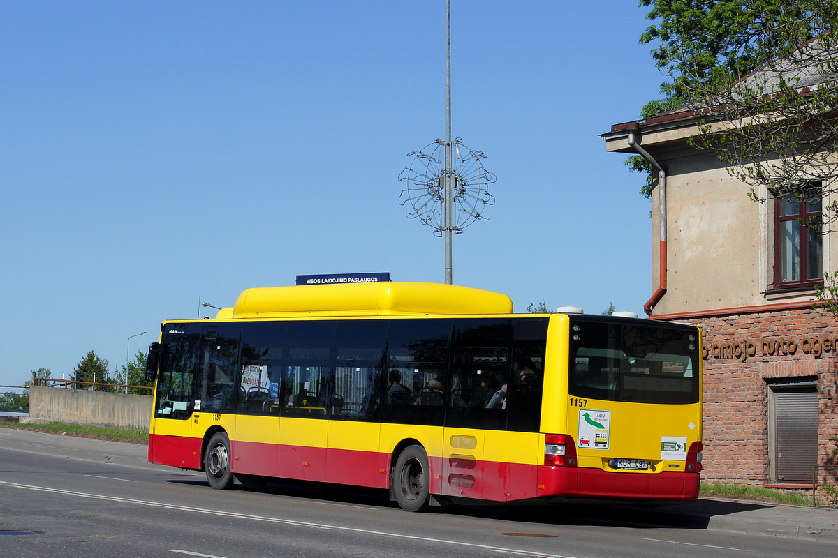 Литва, MAN A21 Lion's City NL273 CNG № 1157