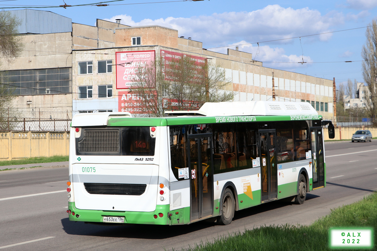 Воронежская область, ЛиАЗ-5292.67 (CNG) № 01075