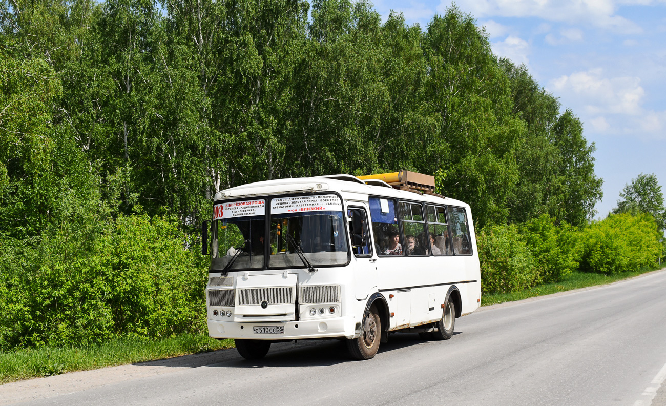 Новосибирская область, ПАЗ-32054 № С 510 СС 55