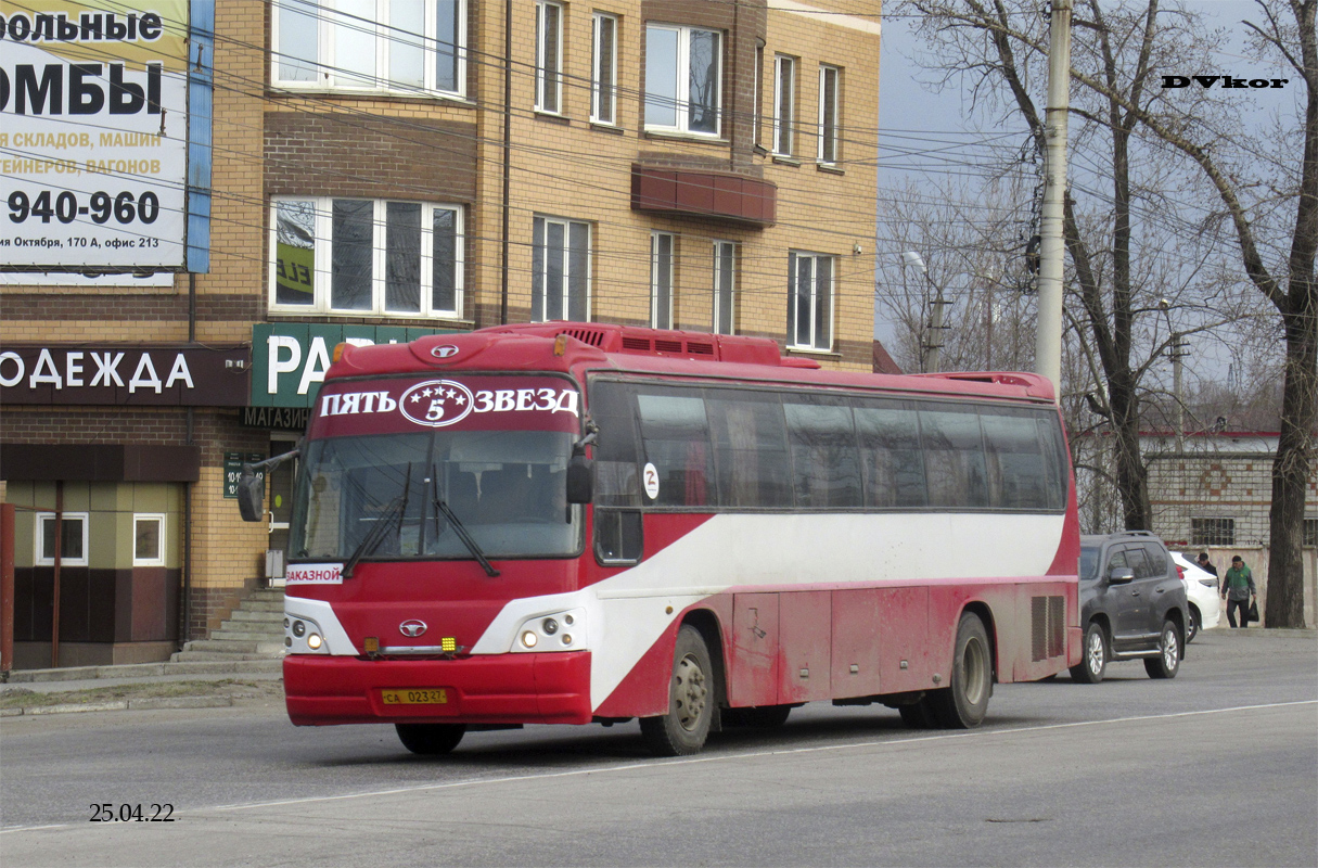 Хабаровский край, Daewoo BH119H Royal Special № СА 023 27